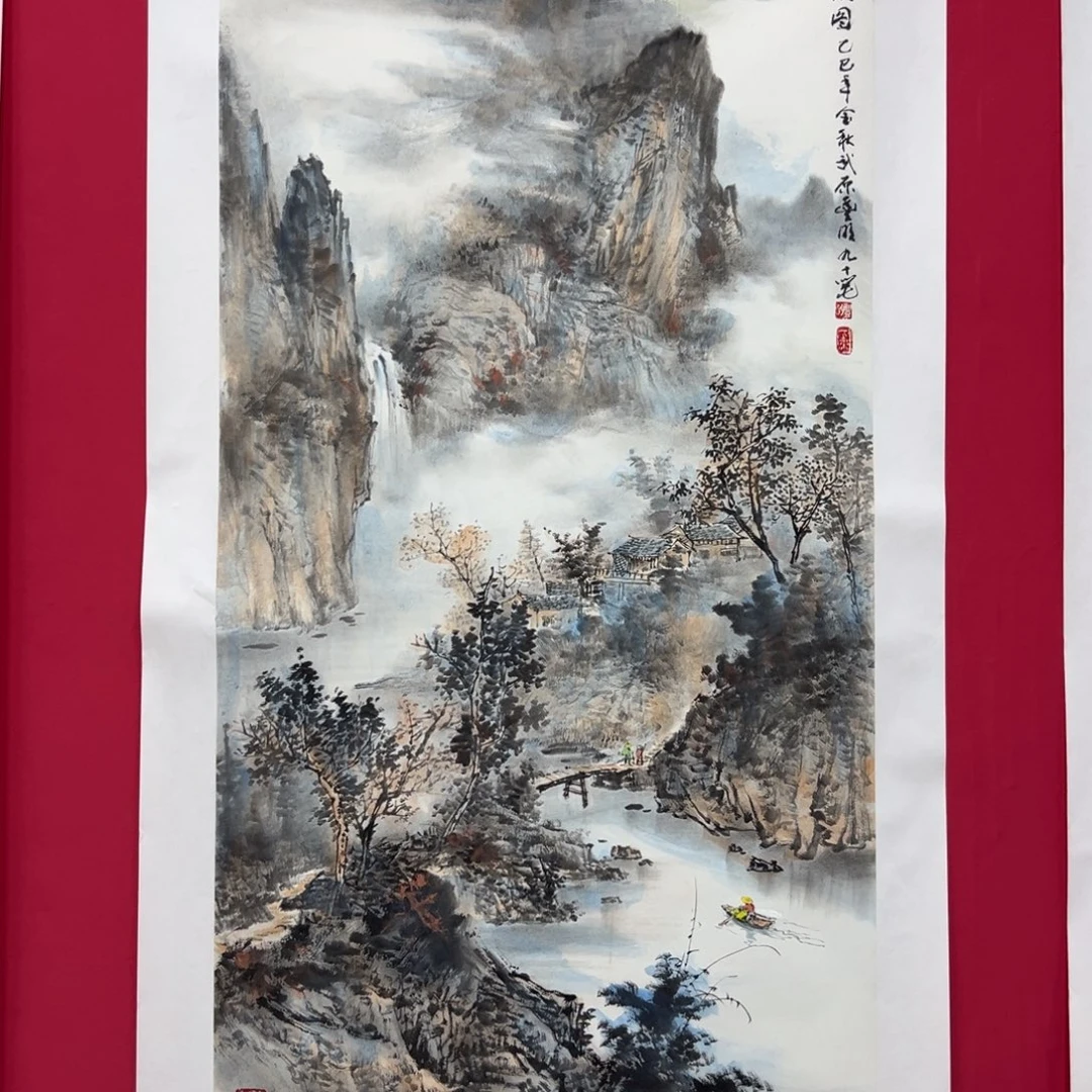 L***l国画沈丰明8平尺精品