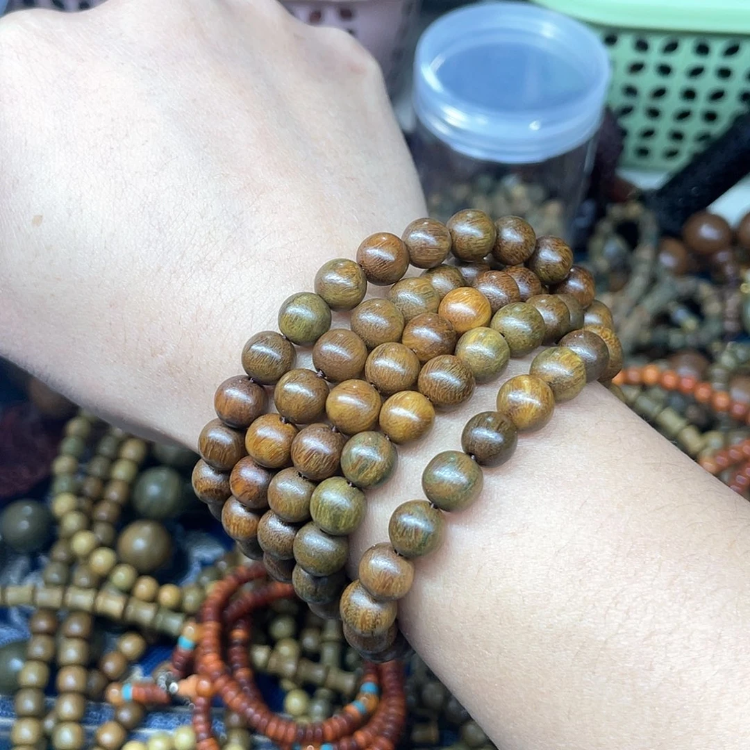 维腊木（绿檀）无事牌