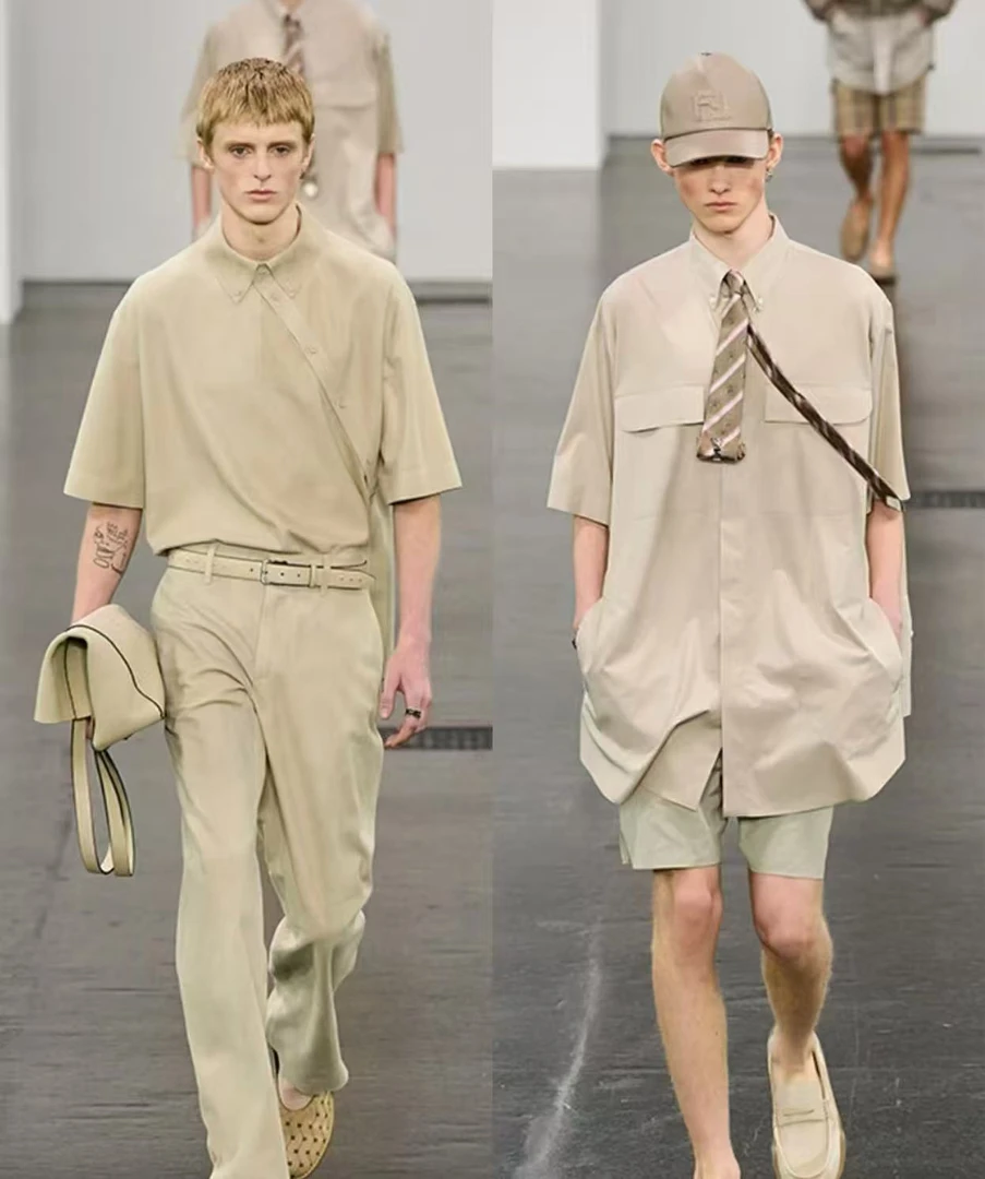 两棵树【YJ专属】【渠道专供】2025年精品时尚百搭潮流T恤男士速干