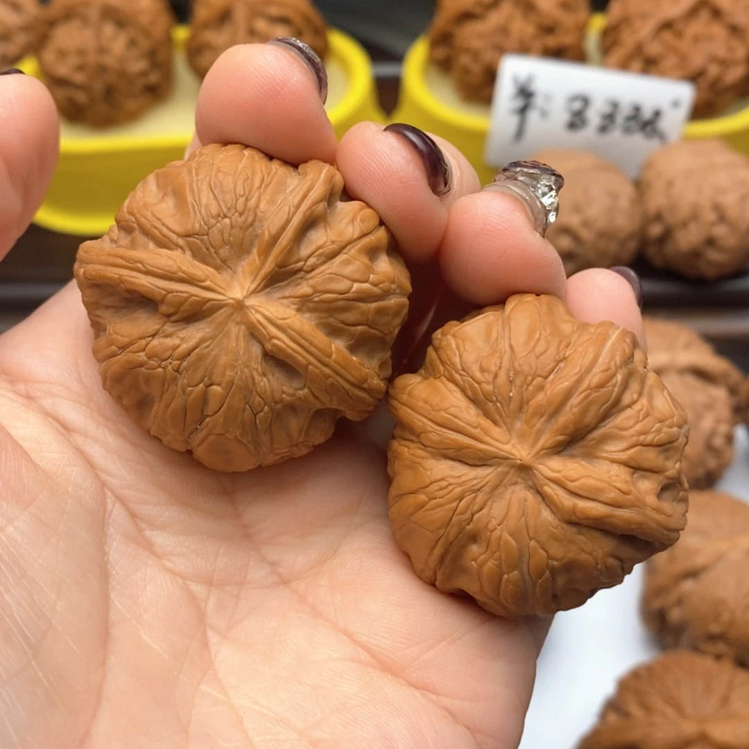 把件文玩核桃37尺元宝独占鳌头