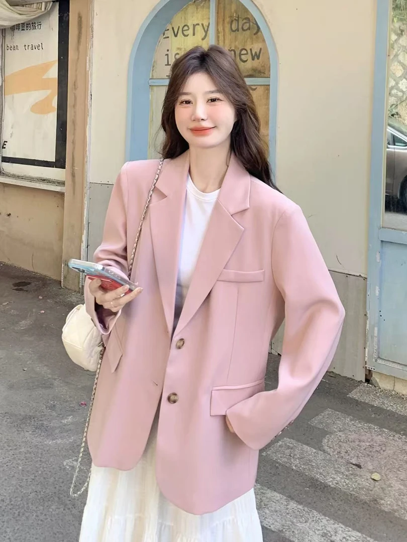 1932 西装外套女春秋2025新款流行韩版宽松休闲气质时髦西服