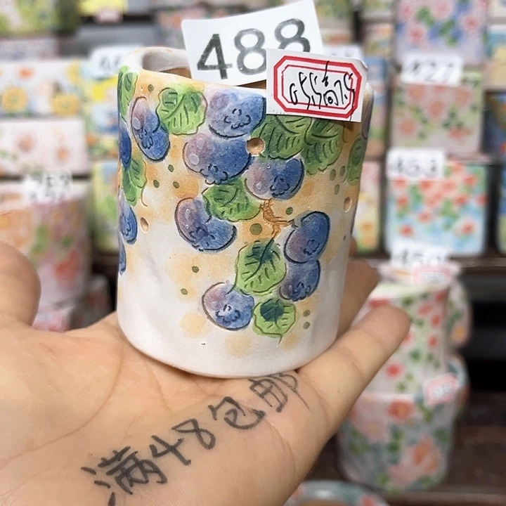 手工制作多肉花盆