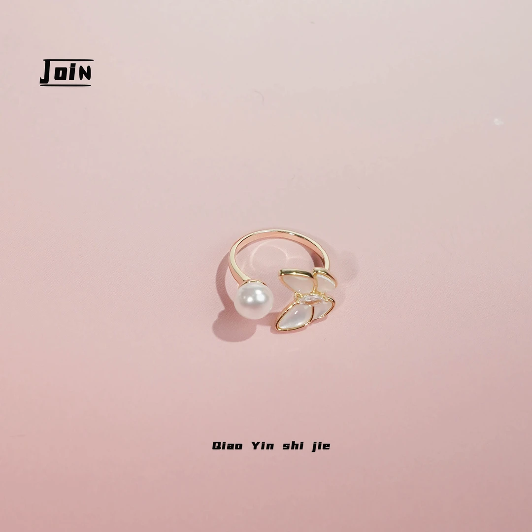 铜合金戒指 JZ072【灵蝶仙踪】气质百搭时尚戒指