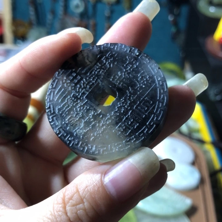岫玉未镶嵌岫玉戒圈