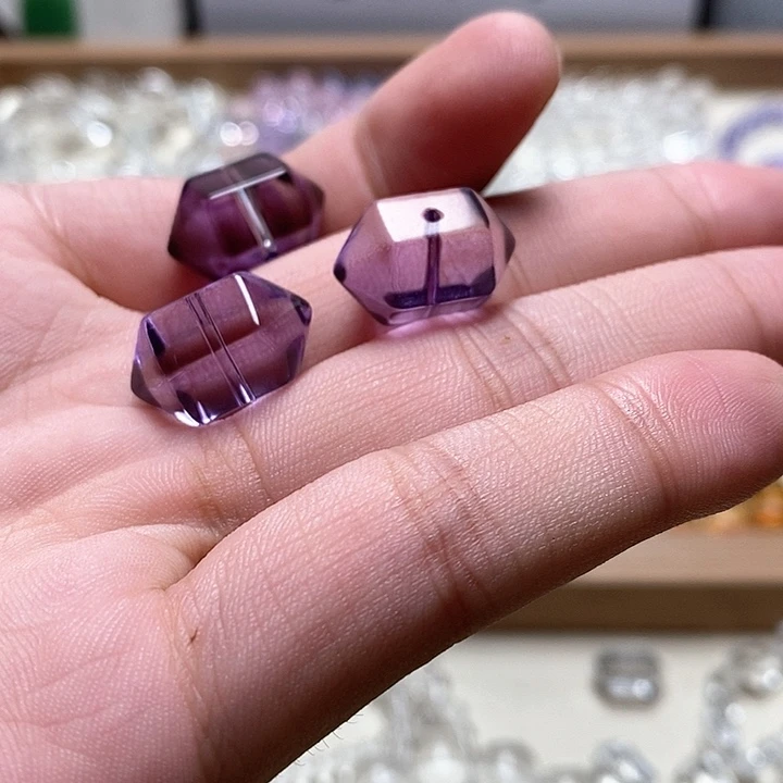非金属无卡19mm紫双尖