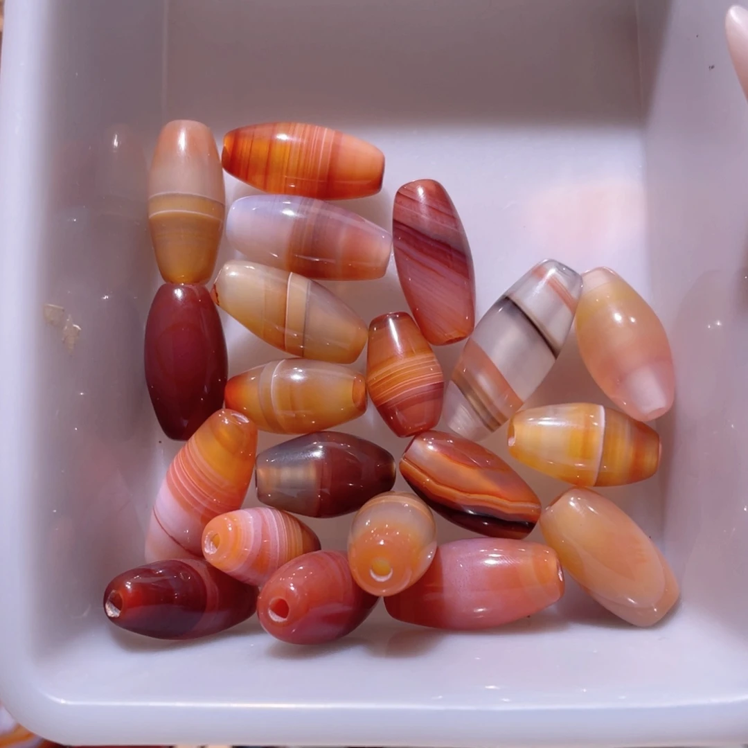 未镶嵌玛瑙/玉髓珠宝半成品