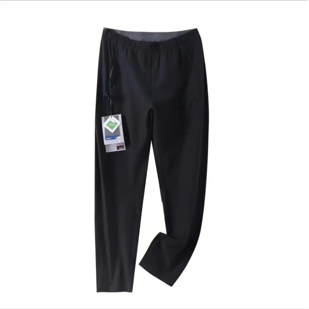 男士夏季后腰冲孔速干长裤！舒适透气速干弹力跑步休闲裤5523