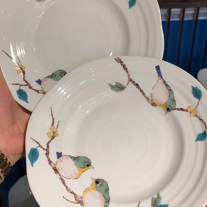 瓷片浅盘浅盘两个