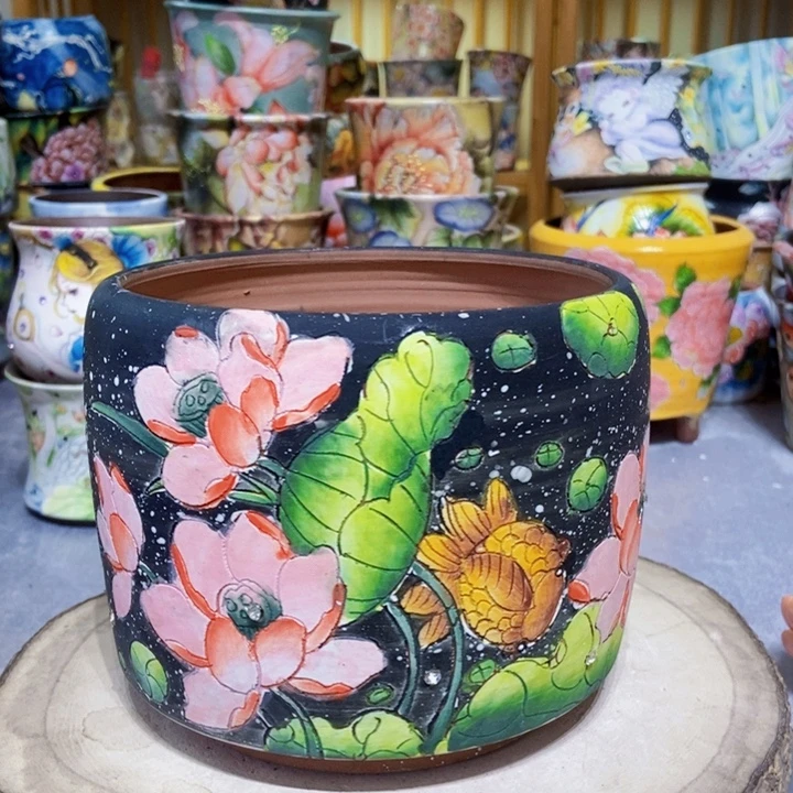 景德镇艺术手绘作品