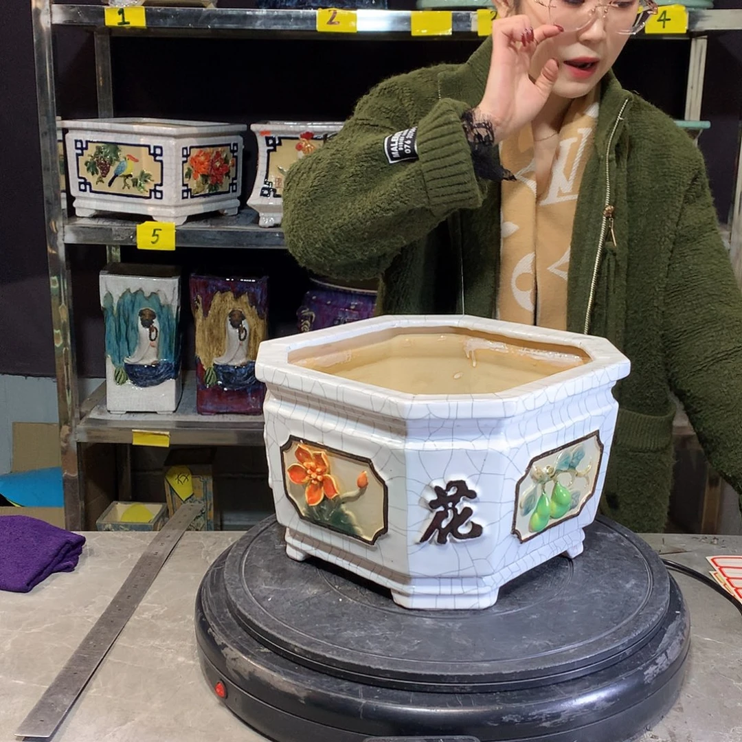 用***2瑕疵石湾盆石湾盆石湾盆