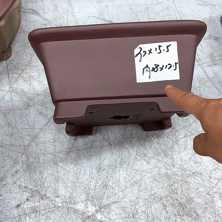 紫砂花盆豆****6紫砂的味道很浓很香