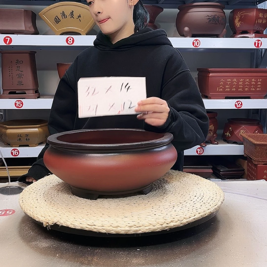 紫砂花盆紫砂花盆