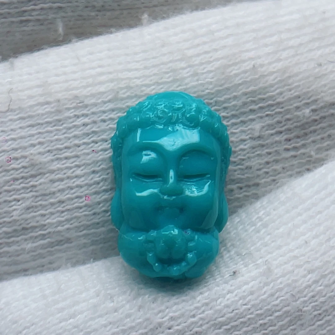 绿松石未镶嵌颈饰卡8.7-13.6-7