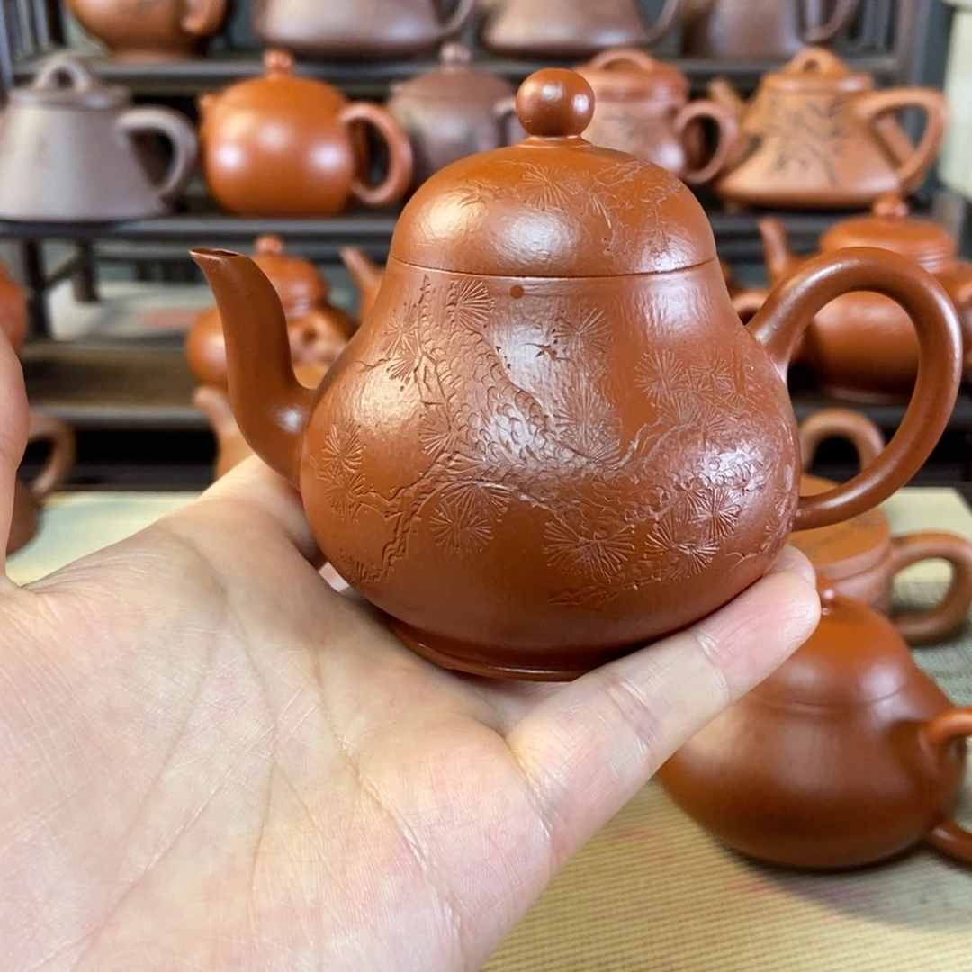 茶壶紫砂全手工制作工艺流程原料