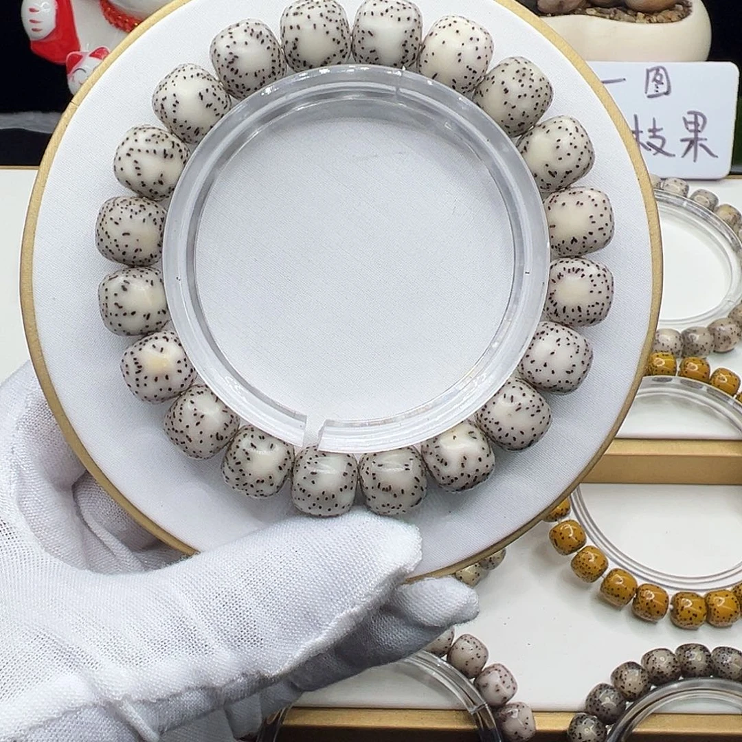 手串星月菩提骨瓷白12✖️11双留白月朗星稀