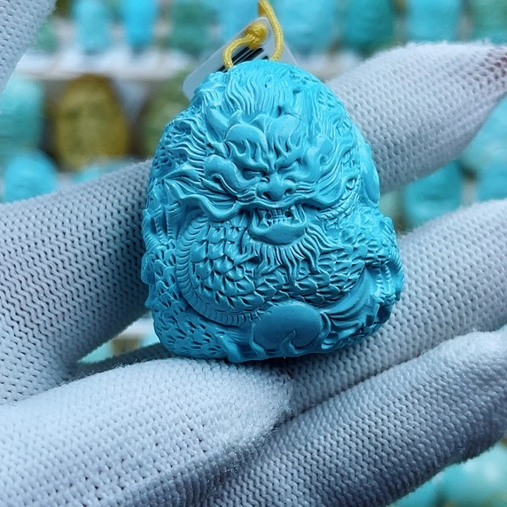 绿松石未镶嵌珠宝奇石