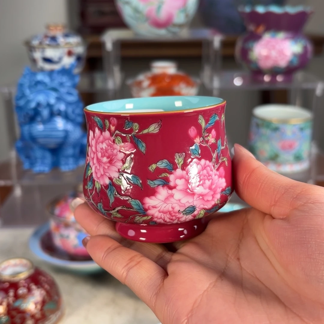 纯手工手绘 高端茶器