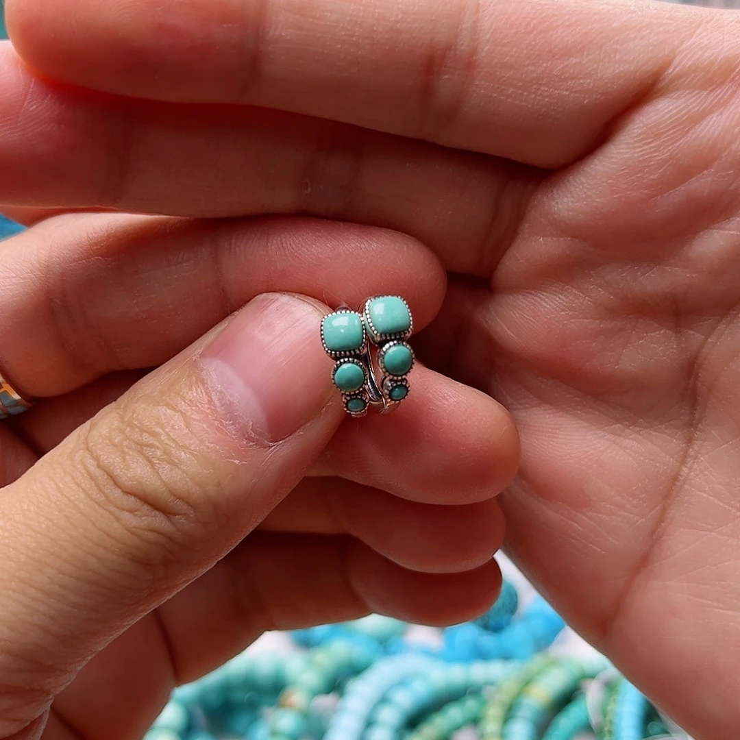 绿松石珠宝奇石未镶嵌