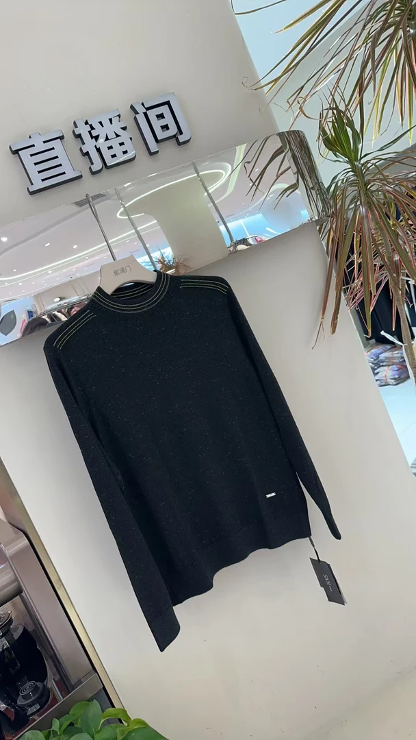 高端时尚气质百搭绵羊毛毛衫37850