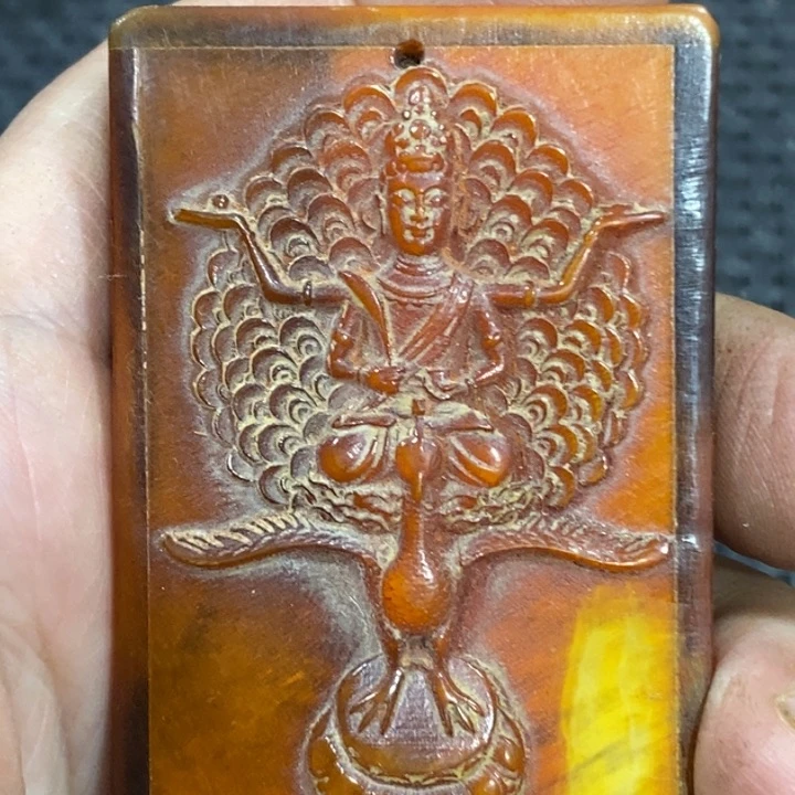 滴血莲花菩提吊坠