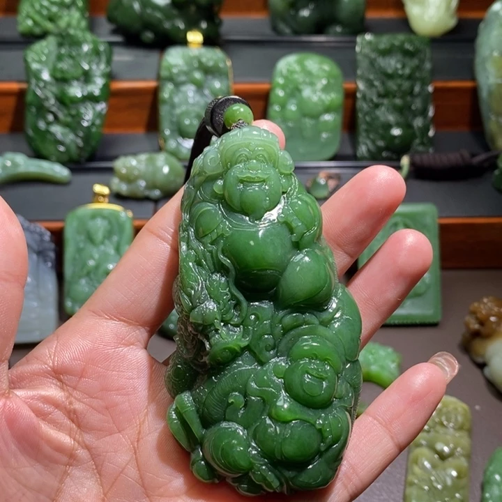 未镶嵌和田玉挂件