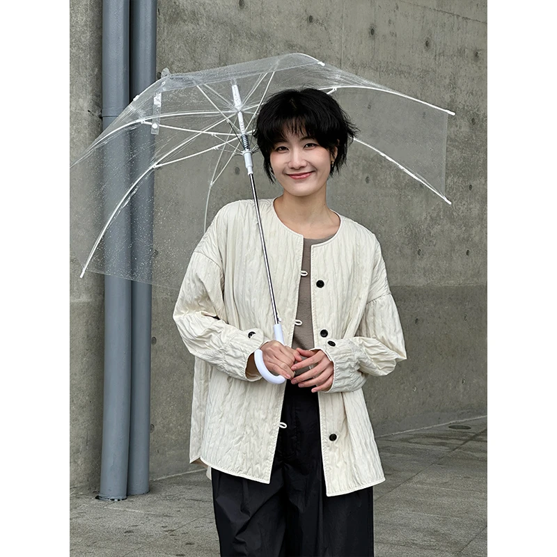 LANGQING 高级新中式轻国风空气外套/双色41575#