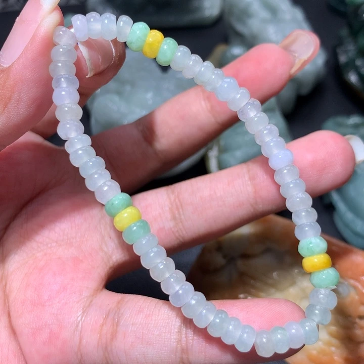 翡翠未镶嵌颈饰保真天然a货翡翠