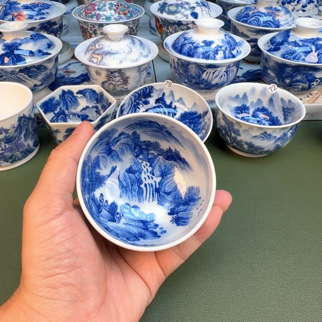 纯手工纯手绘茶具80