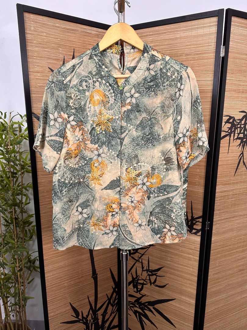 新款女装双层假两件上衣小衫