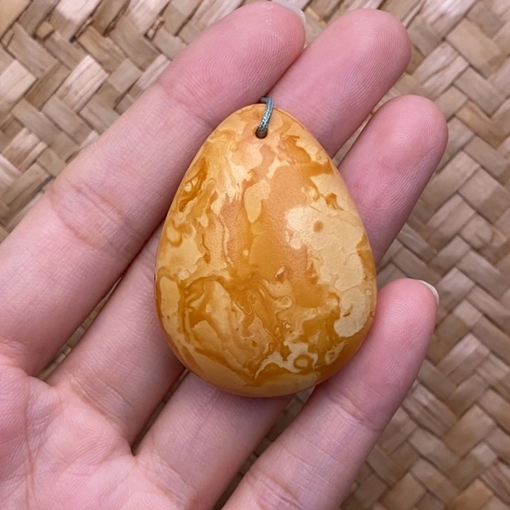 琥珀未镶嵌裸石蜜蜡M