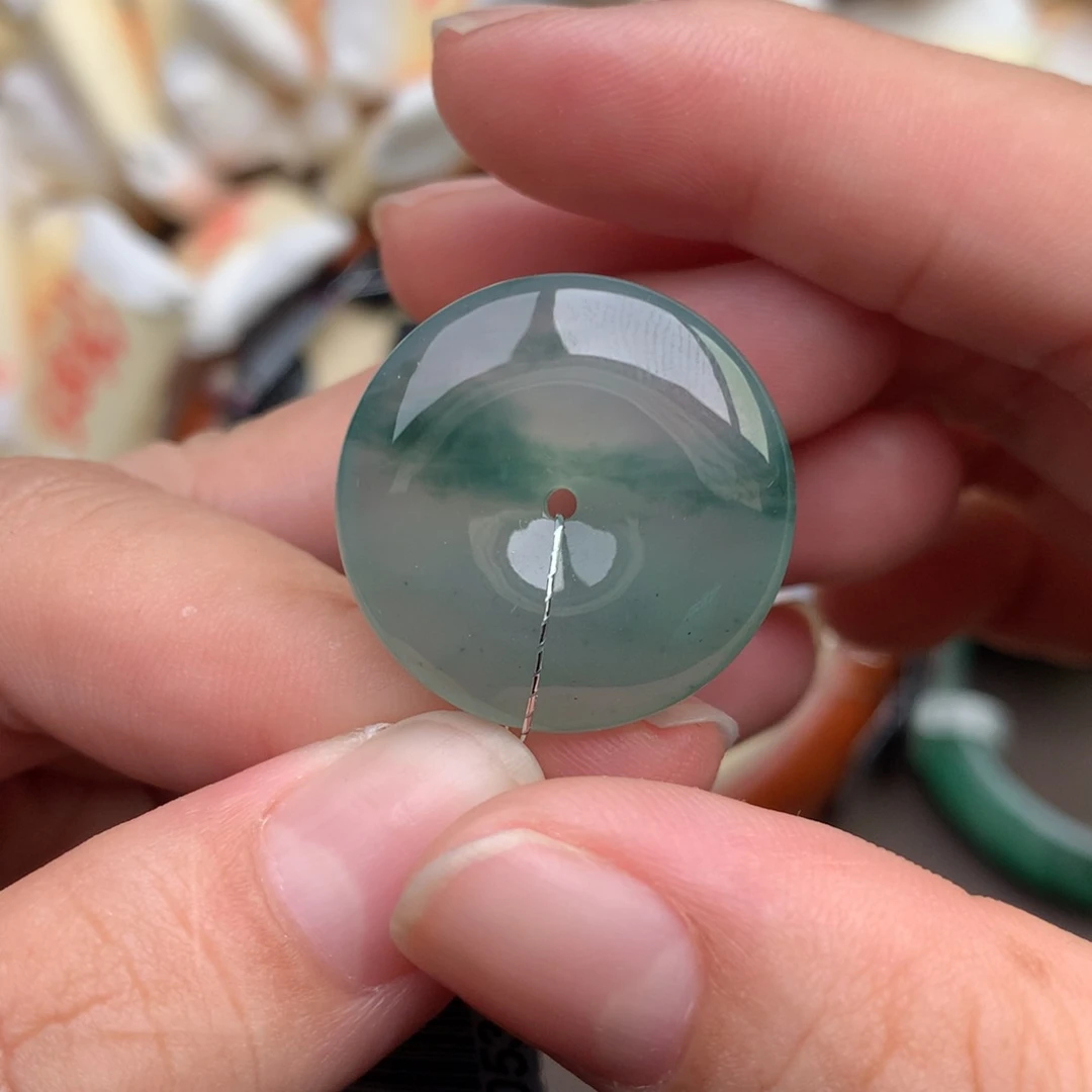 【闪购商品】翡翠挂件未镶嵌一