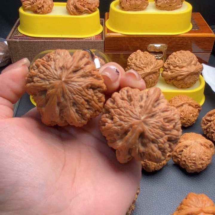 把件文玩核桃695平谷大粗筋47全品