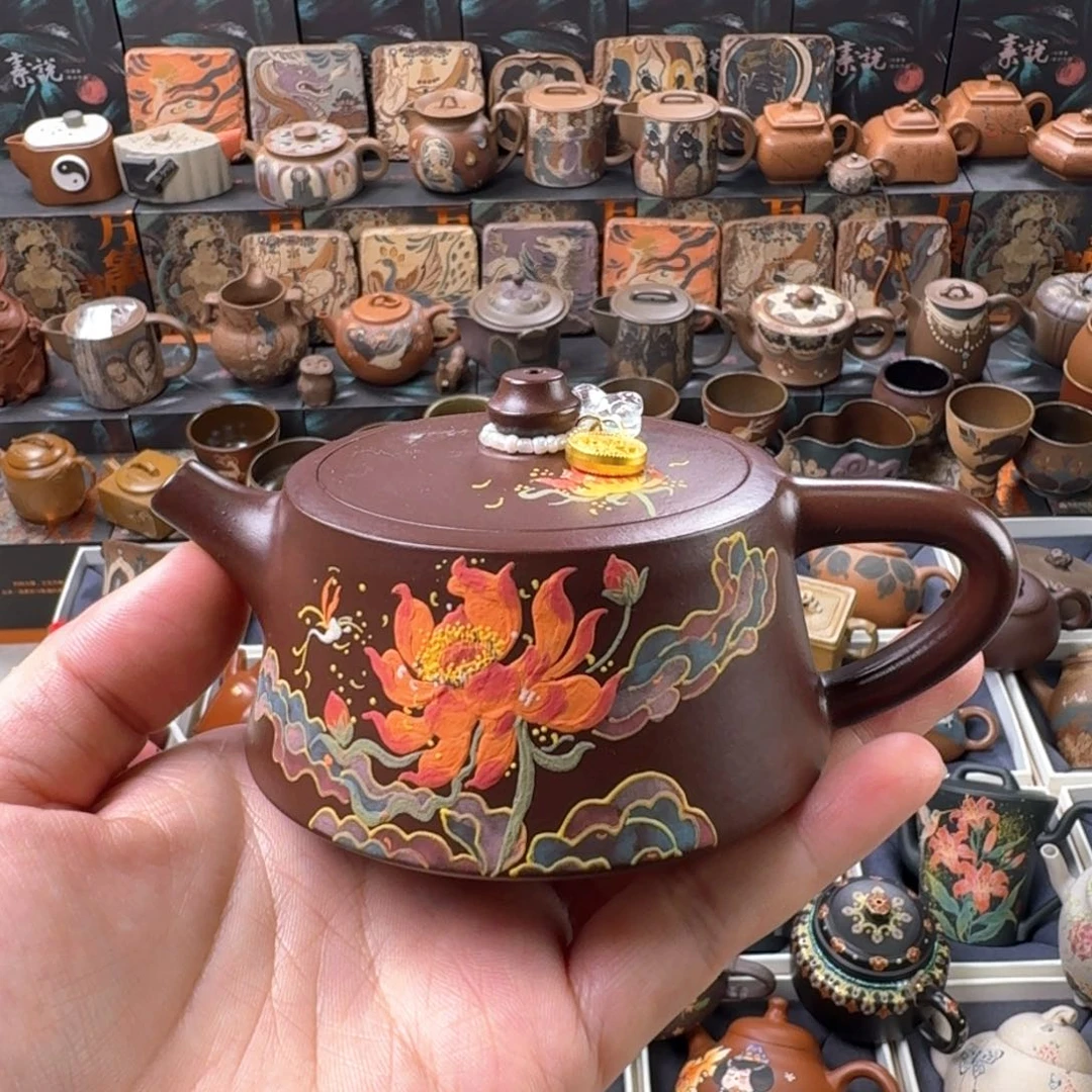 茶壶紫砂150cc原矿精工半手