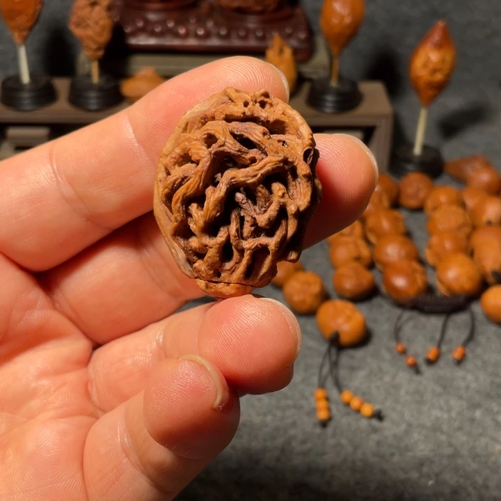 简***单橄榄核手串/手链手工制作工艺精湛工艺