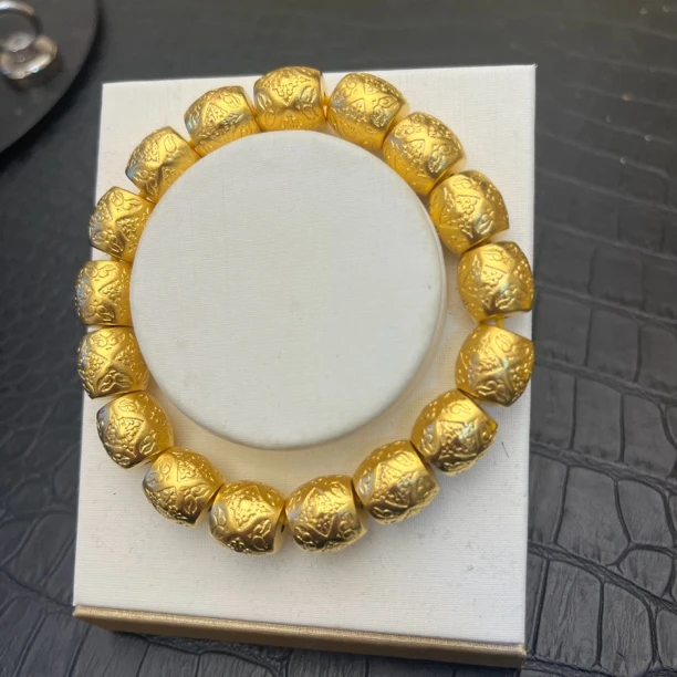 合金手链 格桑花老型珠手链 简约大气 百搭款