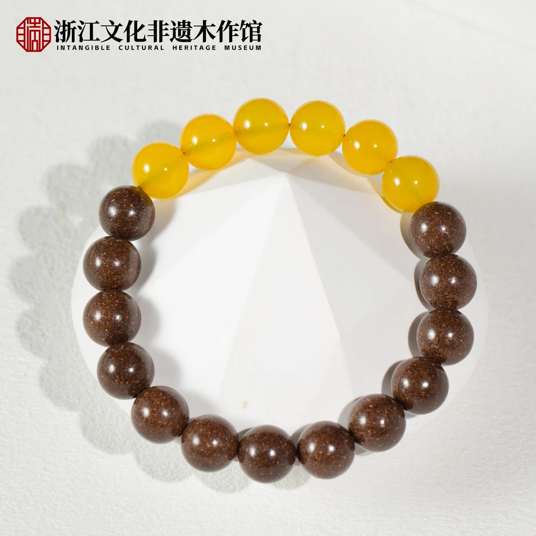 M【上新了非遗】参宝单圈原创合香珠10mmZJ0343