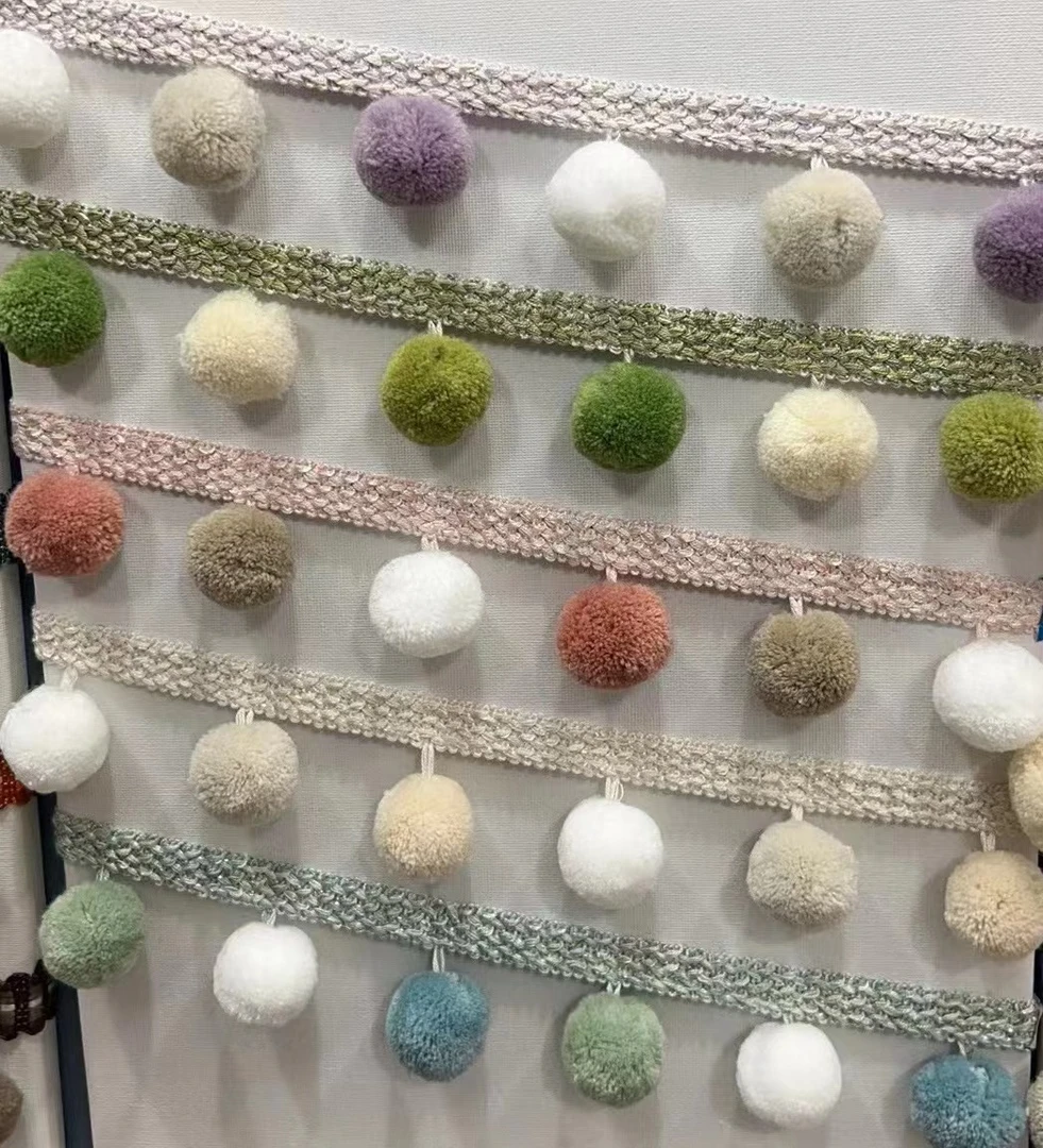 秒拍秒付花边主播介绍款清仓花边尾货拼接花边挂球