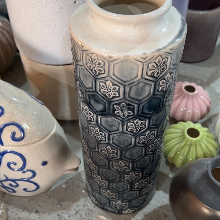 陶瓷花瓶摆件外贸出口微瑕捡漏