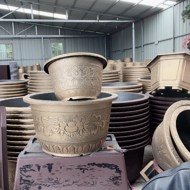 圆50盆有孔金色3个