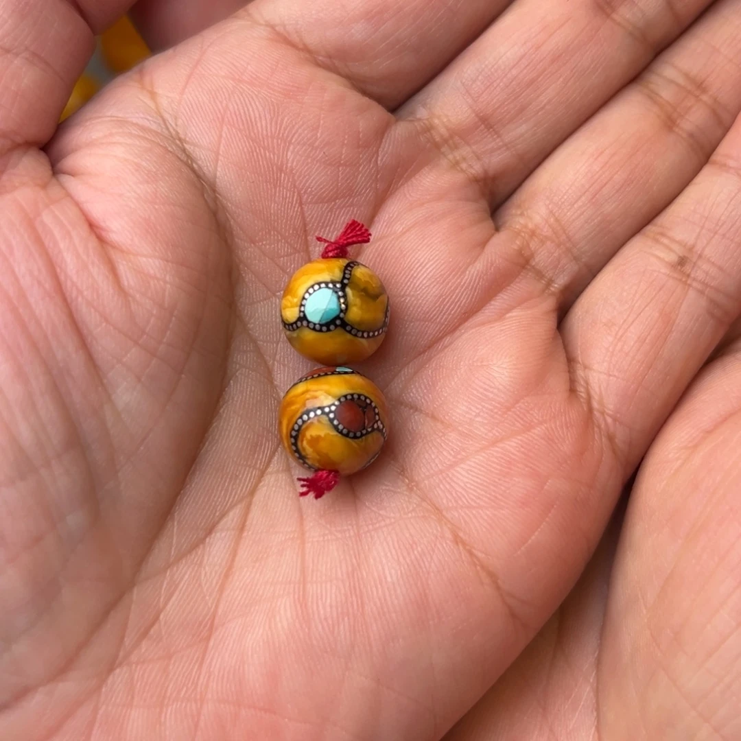 蜜蜡未镶嵌吊坠(不含链)