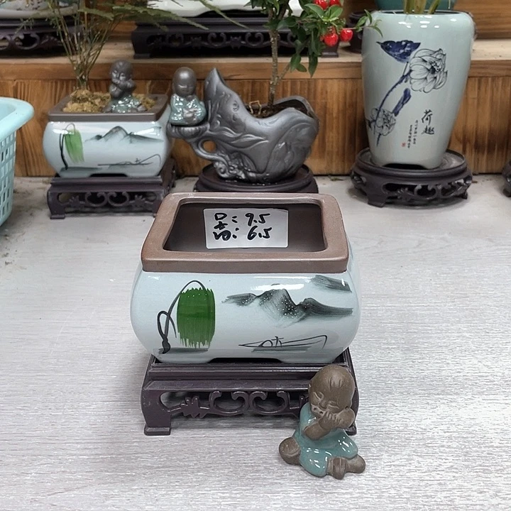 陶瓷花盆紫砂花盆福利抢购