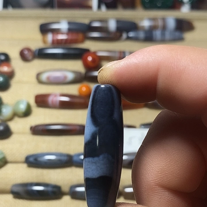 玛瑙/玉髓合金颈饰