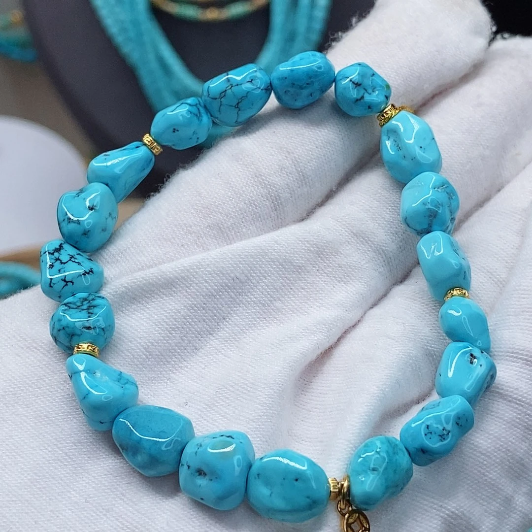 绿松石未镶嵌戒指