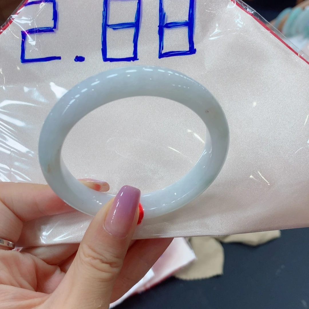 翡翠未镶嵌手镯晨*微买断