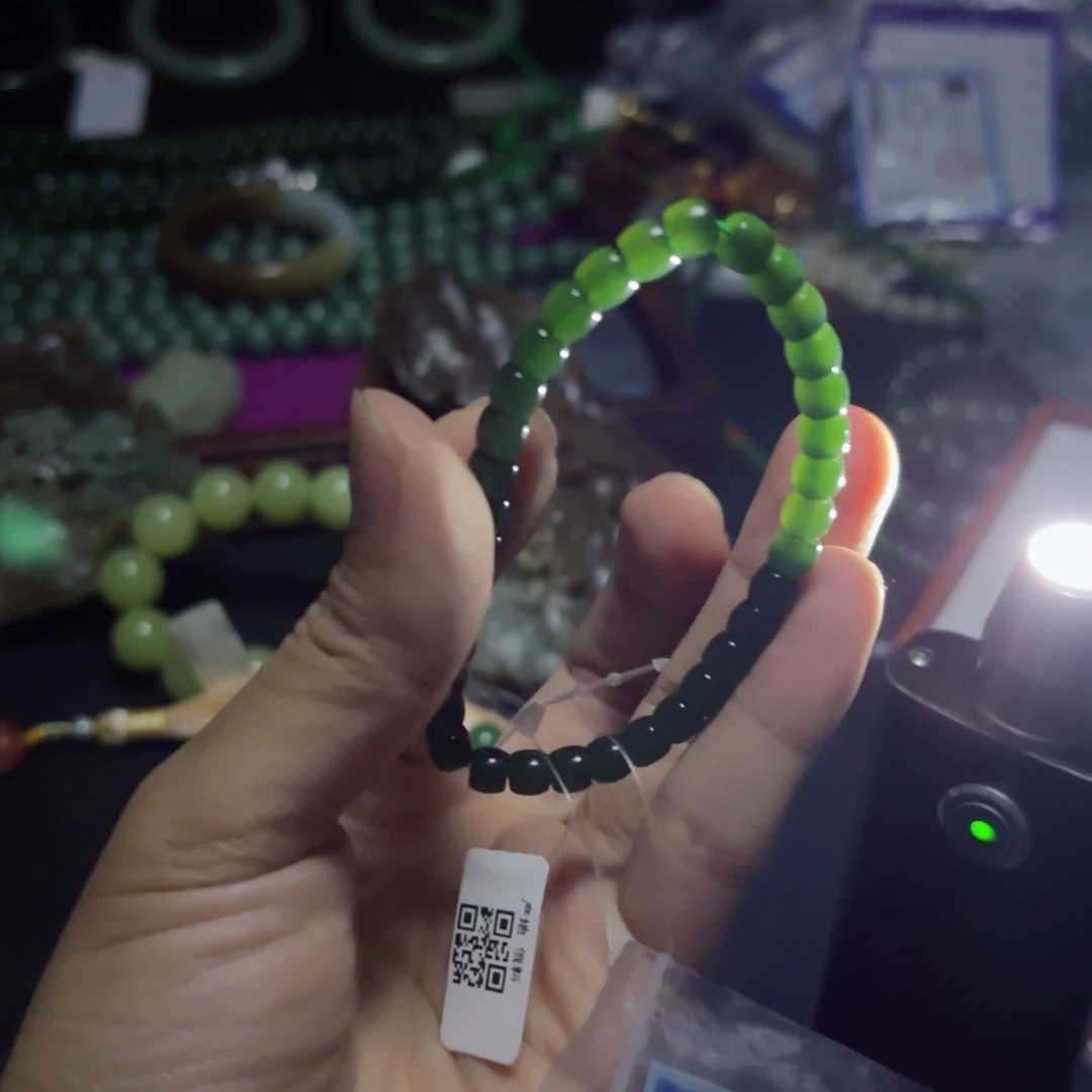 和田玉手链未镶嵌