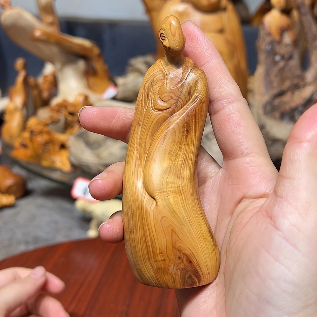 柏木（崖柏）崖柏木手把件摆件