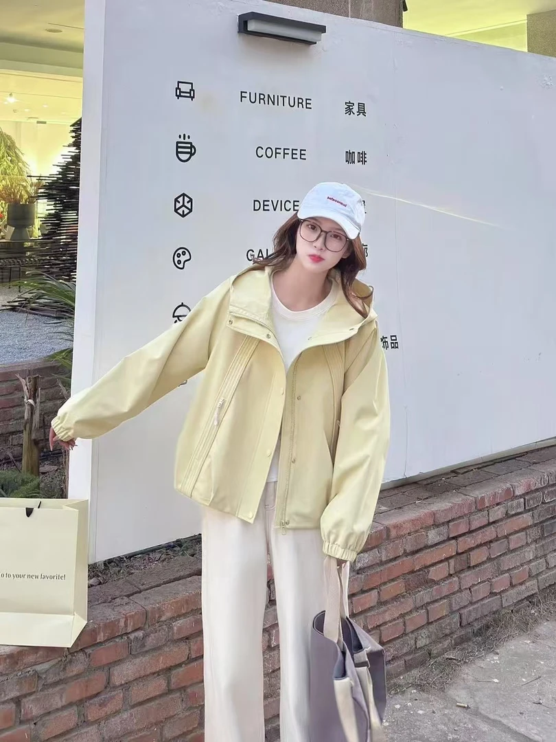 2025新款糖果色简约外套