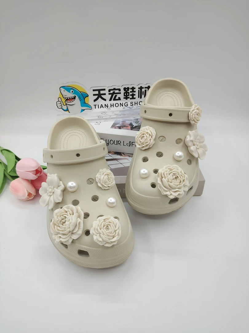 瓷质玫瑰珍珠套装