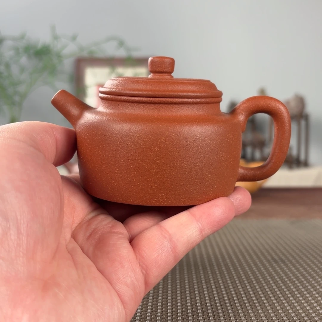 紫砂茶壶黄龙山原矿紫砂壶200