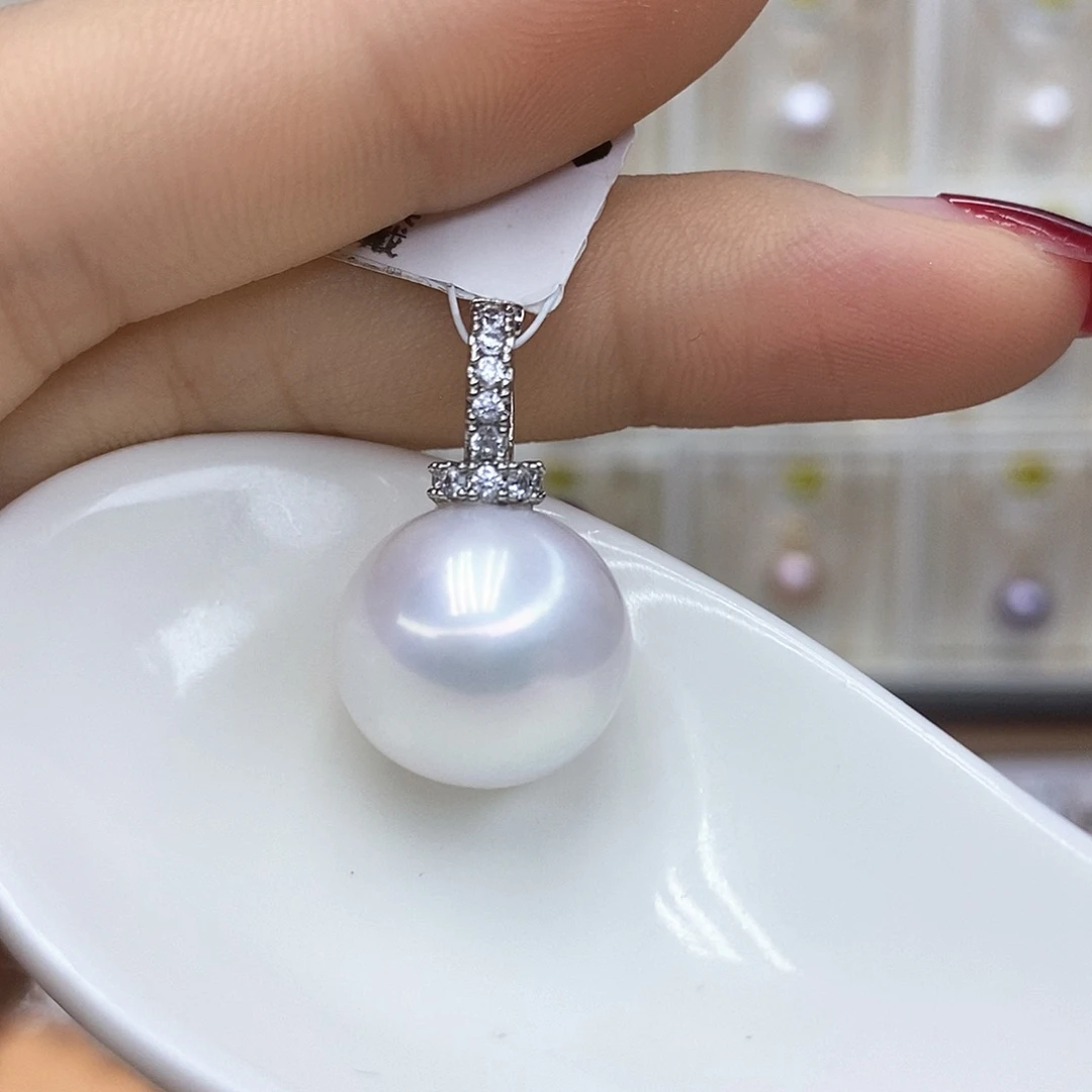 颈饰合金淡水珍珠
